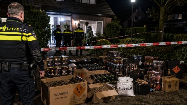 Lunteren zwaar illegaal vuurwerk aangetroffen